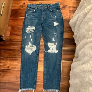 Distressed Carmar Denim Jeans size‎ 27